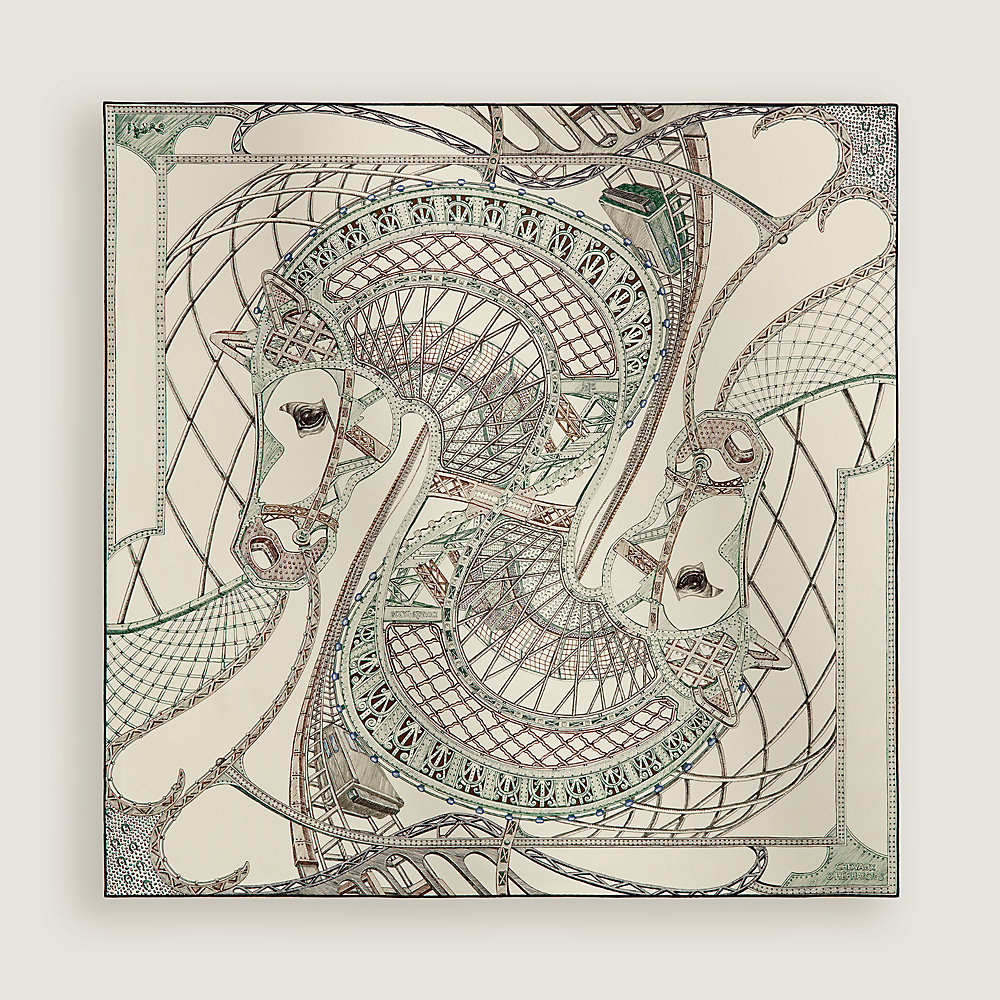 Chevaux d'Hephaistos scarf 90 | Hermès USA
